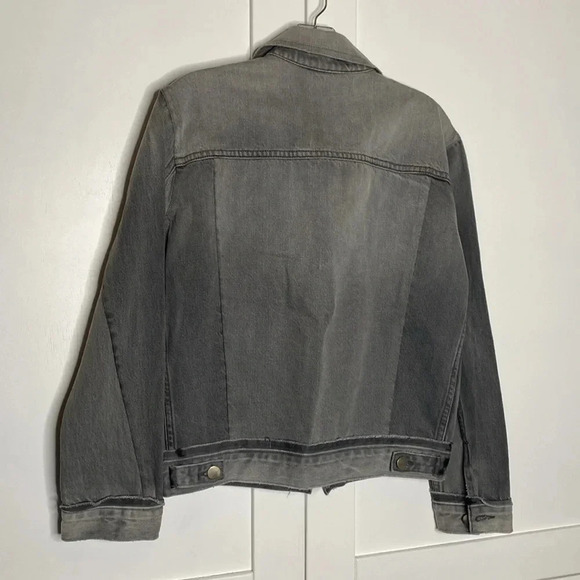 FRAME Nouveau Le Multi-tone Denim Jacket - Picture 4 of 7
